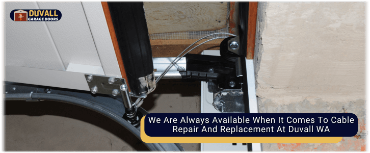 Garage Door Cable Replacement Duvall WA